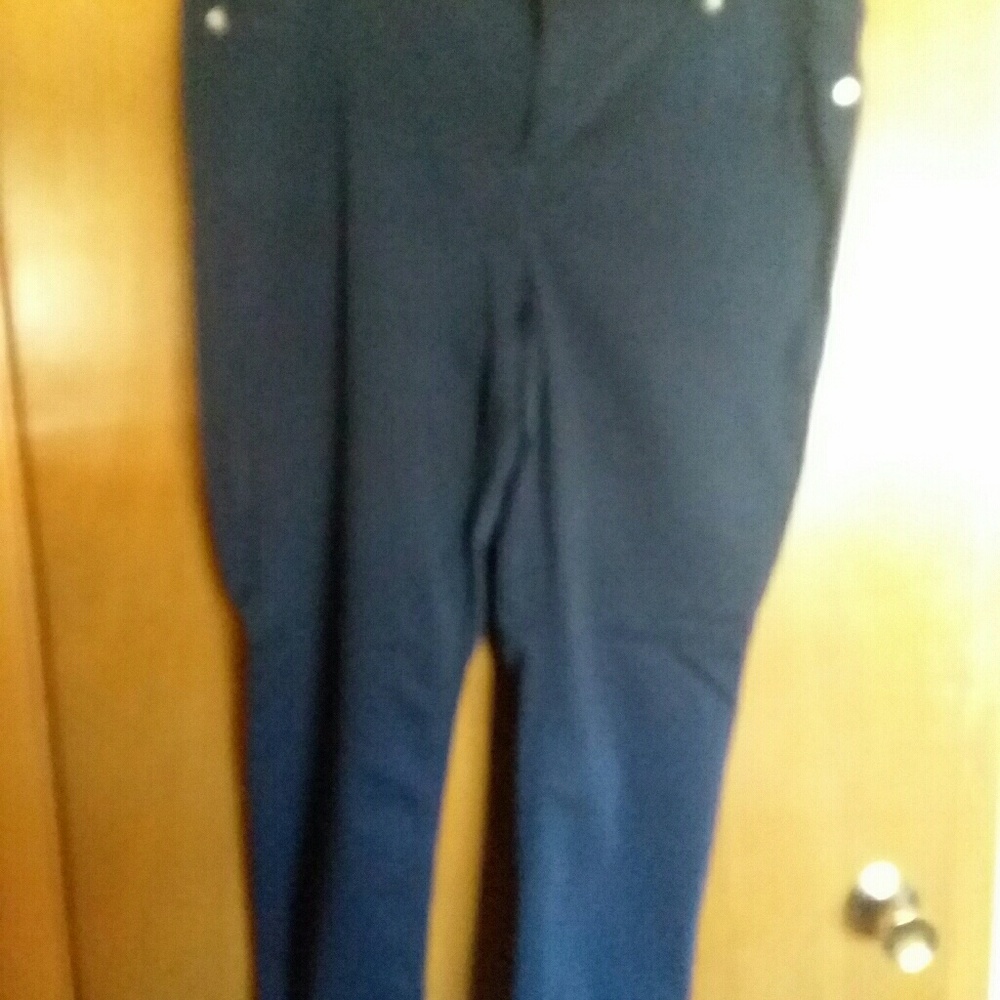 Navy jeggings